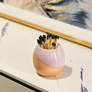 Ceramic Match Holder with Striker by Gute - Gifts for Party  The Wine Savant / Khen Glassware