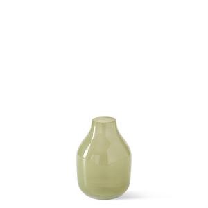 Small Green Glass Vases  K&K D