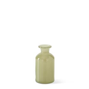 Small Green Glass Vases  K&K E