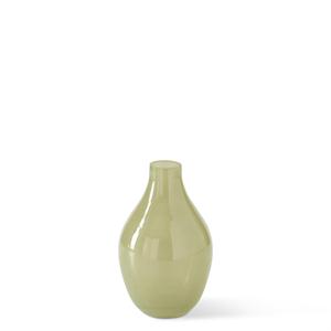 Small Green Glass Vases  K&K F