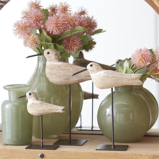 Small Green Glass Vases  K&K