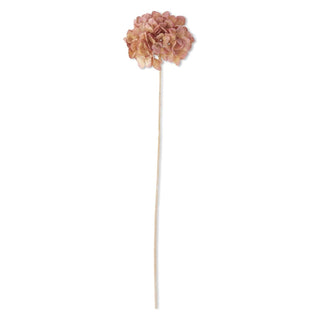 Faux Dried Hydrangea Stem  K&K Pink