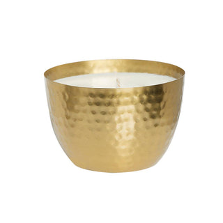 Pumpkin Chai Candle Gold ROUND Bowl 14oz The SOi Company