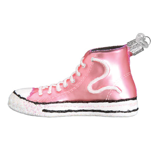 Pink High-top Sneaker Ornament  Old World Christmas