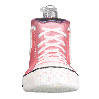 Pink High-top Sneaker Ornament  Old World Christmas