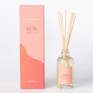 Sun 4 oz. Hue Reed Diffuser (Sparkling Citrus) GP Candle Co.