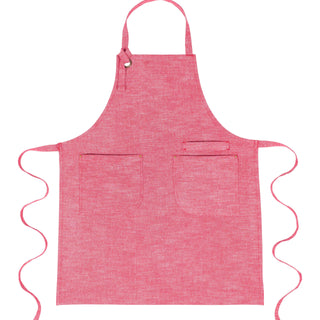 KAF Home Chambray Apron  KAF Home Red