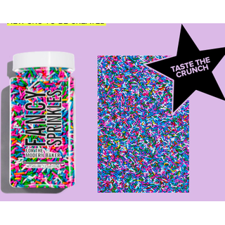 Deluxe Rainbow Crunchy Jimmies®  Fancy Sprinkles