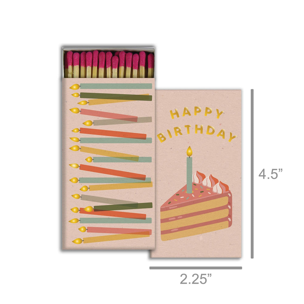 Matches - Birthday Wishes: Match Stick, Paper / Multi  HomArt   