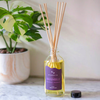 Bramble 4 oz. Hue Reed Diffuser (Blackberry + Rosewood) GP Candle Co.