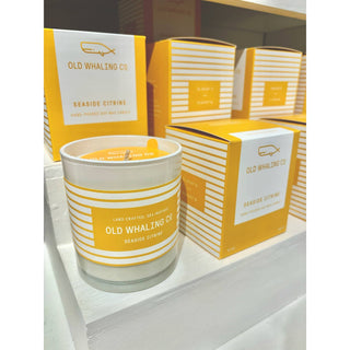 Seaside Citrine Candle  Old Whaling Company