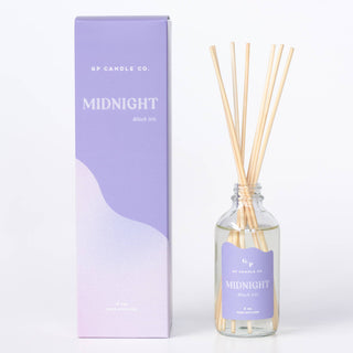 Midnight 4 oz. Hue Reed Diffuser (Black Iris) GP Candle Co.