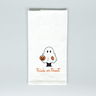 Tea Towels S/2 Trick or Treat/Plaid Adams Fall/Thanksgiving Adams & Co.