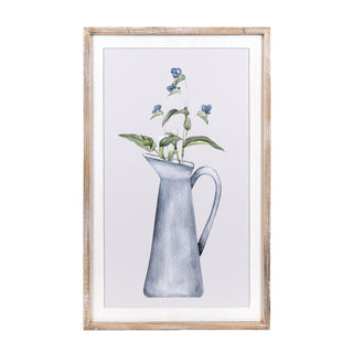 Reversible Wood Framed Sign (Flower) Adams Everyday Adams & Co.