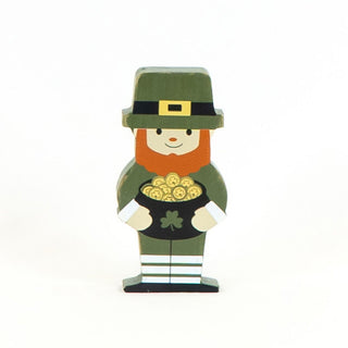 Chunky Wood Shape (Leprechaun) Adams Valentines Adams & Co.