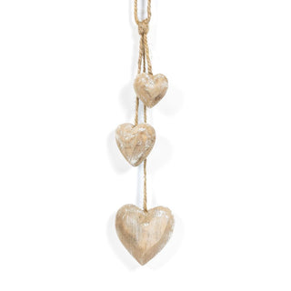 Wood Dangles (Heart) Adams Everyday Adams & Co.