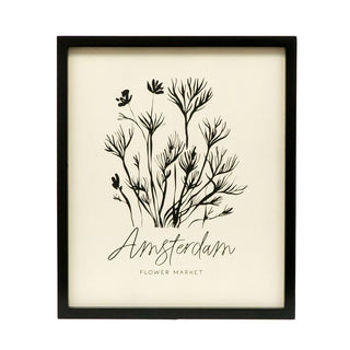 Reversible Wood Frame Sign (AMSTERDAM) Adams Everyday Adams & Co.