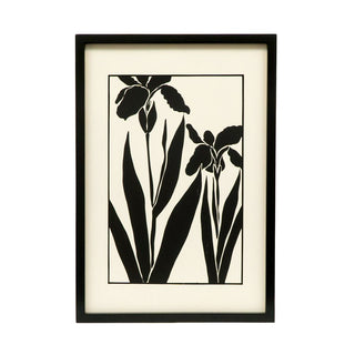 Reversible Wood Frame Sign (Ink FLORAL) Adams Everyday Adams & Co.