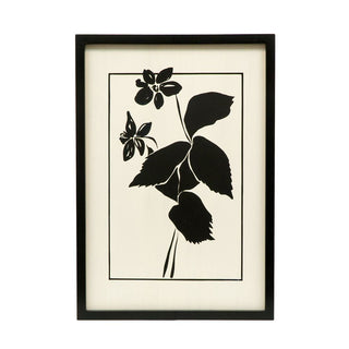 Reversible Wood Frame Sign (Ink FLOWERS) Adams Everyday Adams & Co.