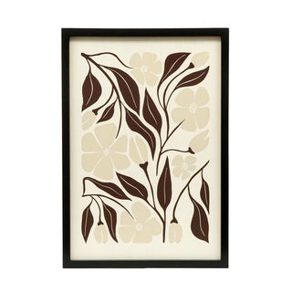 Reversible Wood Frame Sign (Ink FLOWERS) Adams Everyday Adams & Co.