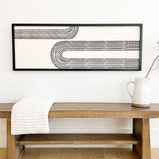 Reversible Wood Frame Sign (ARCH/DOTS) Adams Everyday Adams & Co.