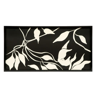 Reversible Wood Frame Sign (&/LEAVES) Adams Everyday Adams & Co.