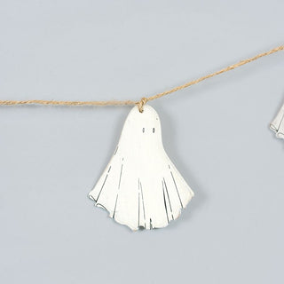 Wood Garland (Ghost) Adams Halloween Adams & Co.