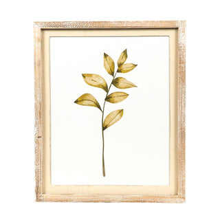 Reversible Wood Frame Sign (Pinetree/Leaves) Adams Fall/Thanksgiving Adams & Co.