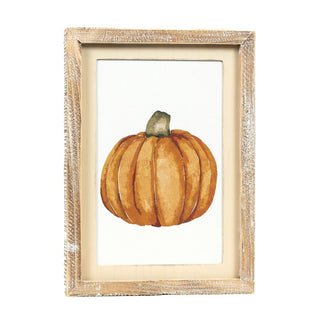 Reversible Wood Frame Sign (Reindeer/Pumpkin) Adams Fall/Thanksgiving Adams & Co.