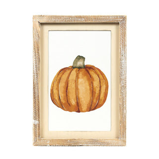 Reversible Wood Frame Sign (Reindeer/Pumpkin) Adams Fall/Thanksgiving Adams & Co.