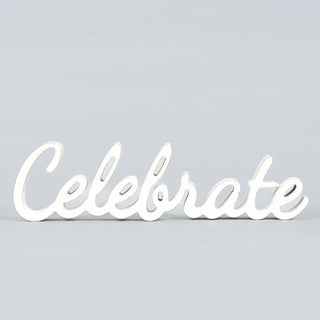 Wood Cutout (Celebrate) Wh Adams Everyday Adams & Co.