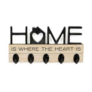 Wood Hookboard (Home) Ntrl/Bk (Copy) Badams