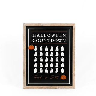 Reversible Wood Frame Sign (Countdown/Leaves) Adams Fall/Thanksgiving Adams & Co.