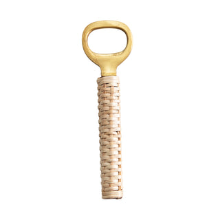 Bottle Opener with Bamboo Wrapped Handle Creative Co-Op