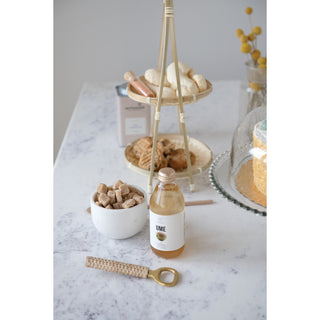 Bottle Opener with Bamboo Wrapped Handle Creative Co-Op