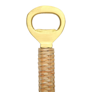Bottle Opener with Bamboo Wrapped Handle Creative Co-Op