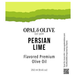 Flavored EVOO - Persian Lime Flavored Olive Oil Opal and Olive
