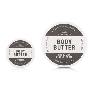 Travel Size Bergamot & Grapefruit Body Butter (2oz)  Old Whaling Company