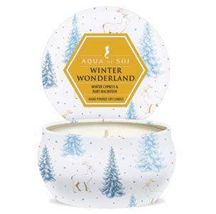 Winter Wonderland 4oz Aqua De SOi Candle Tin The SOi Company