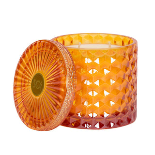 Pomander Orange 15oz Shimmer Candle 2 wick The SOi Company