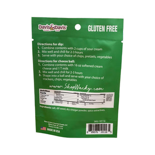 Dill Pickle Dip Mix - .8oz  Davis & Davis Gourmet Foods