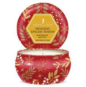 Holiday Spiced Toddy 4oz Aqua De SOi Candle Tin The SOi Company