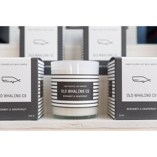 Bergamot & Grapefruit Candle  Old Whaling Company