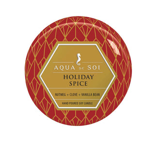 Holiday Spice 4oz Aqua De SOi Candle Tin The SOi Company