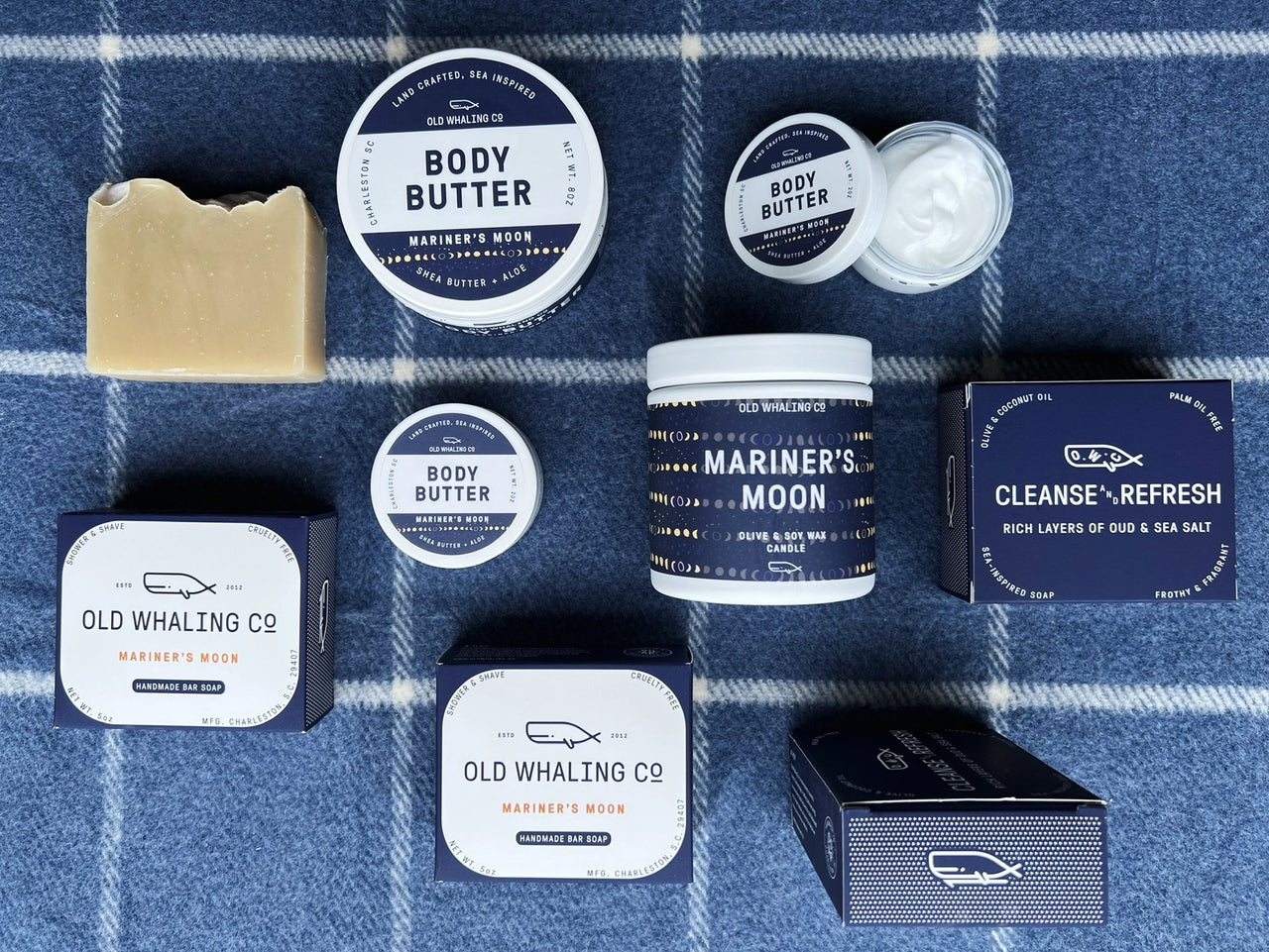 Travel Size Mariner's Moon Body Butter (2oz)  Old Whaling Company   