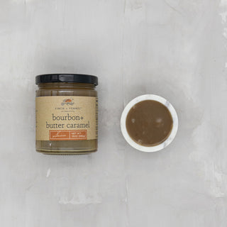 10 oz. Bourbon + Butter Caramel Sauce Dessert Sauces Finch & Fennel