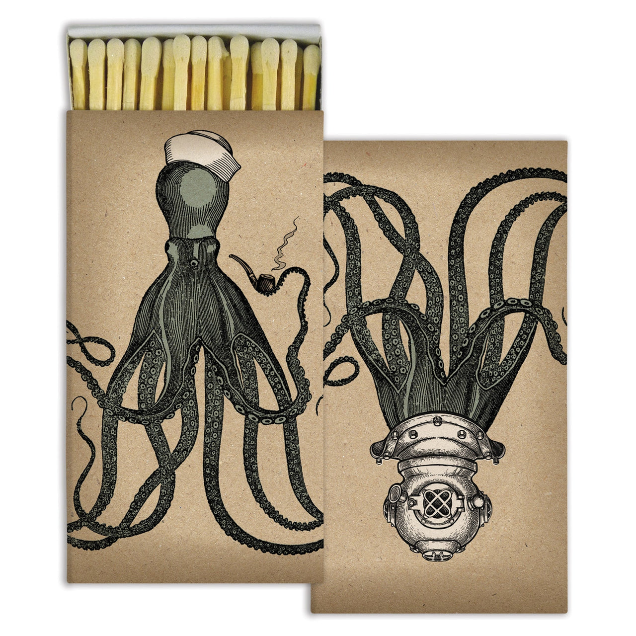 Matches - Octopus - White  HomArt   