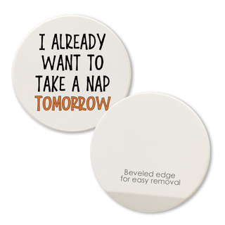 Car Coaster I Already Want to Take a Nap  Tipsy Coasters & Gifts