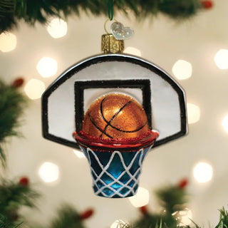 Basketball Hoop Ornament  Old World Christmas