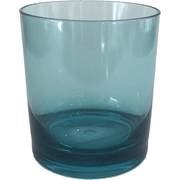 Acrylic Rocks Glass - Turquoise  Caspari   